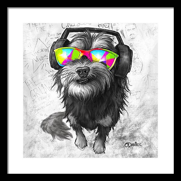 DJ Jasper - Framed Print