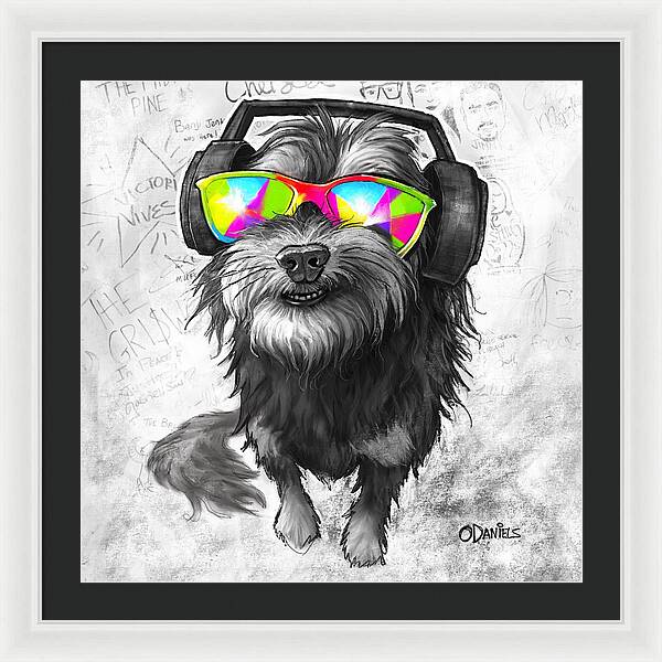 DJ Jasper - Framed Print