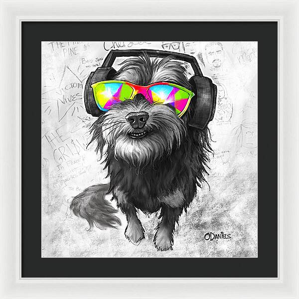 DJ Jasper - Framed Print