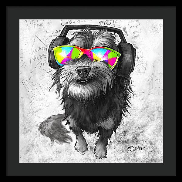 DJ Jasper - Framed Print