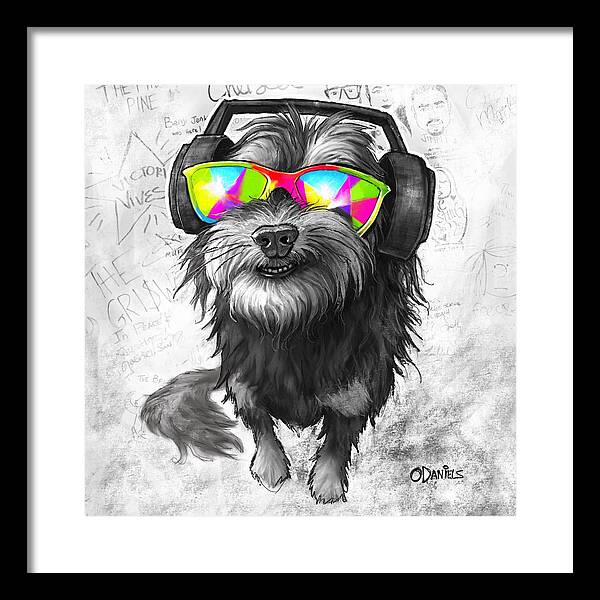 DJ Jasper - Framed Print