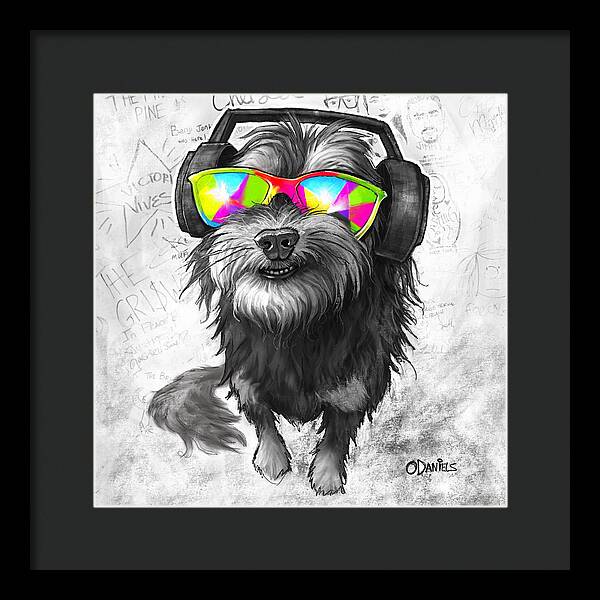 DJ Jasper - Framed Print