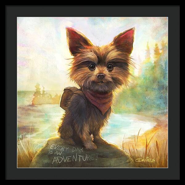 Rickey's Adventure - Framed Print