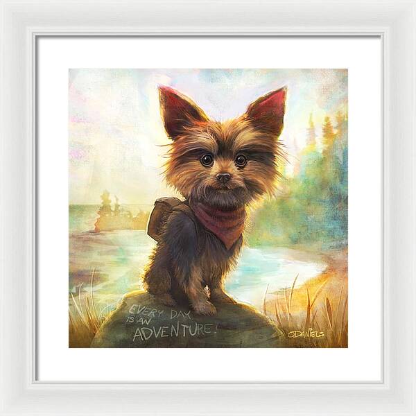 Rickey's Adventure - Framed Print