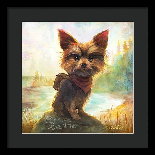 Rickey's Adventure - Framed Print