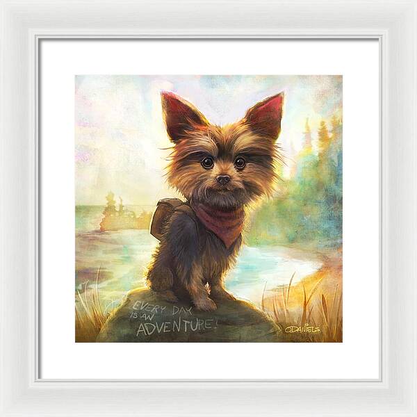 Rickey's Adventure - Framed Print