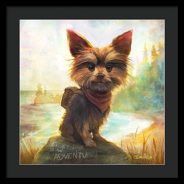 Rickey's Adventure - Framed Print