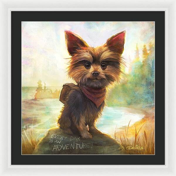 Rickey's Adventure - Framed Print