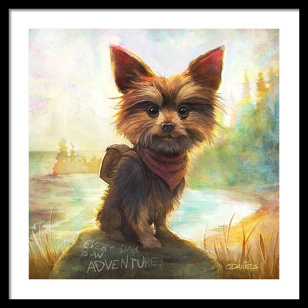 Rickey's Adventure - Framed Print