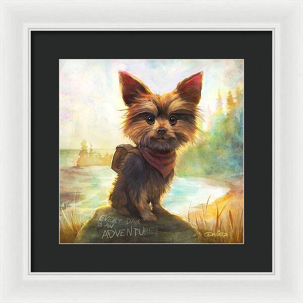 Rickey's Adventure - Framed Print