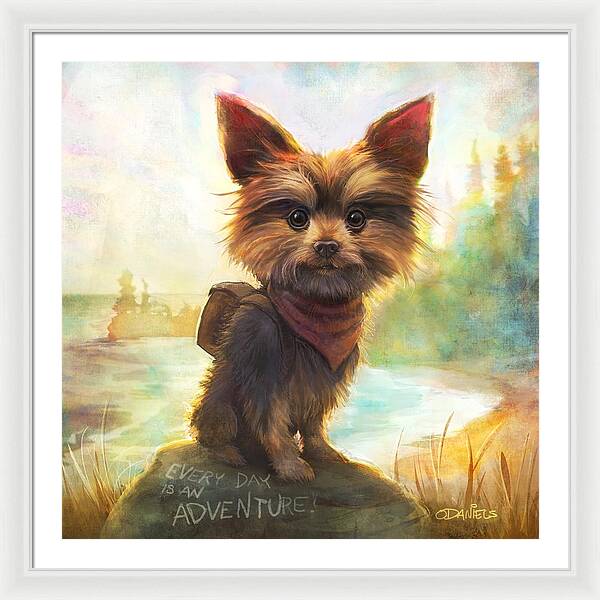 Rickey's Adventure - Framed Print