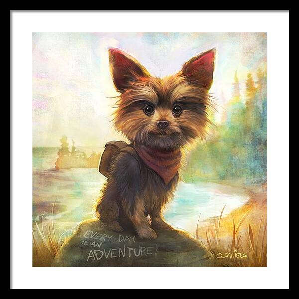 Rickey's Adventure - Framed Print