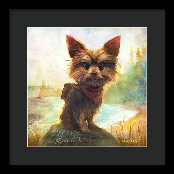 Rickey's Adventure - Framed Print