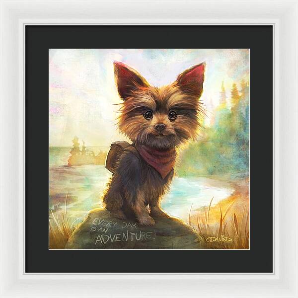 Rickey's Adventure - Framed Print