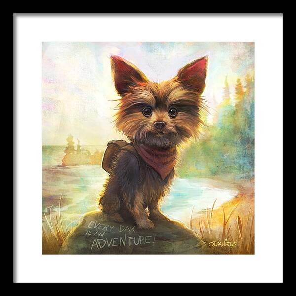 Rickey's Adventure - Framed Print