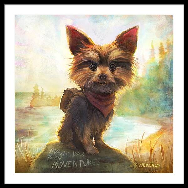 Rickey's Adventure - Framed Print