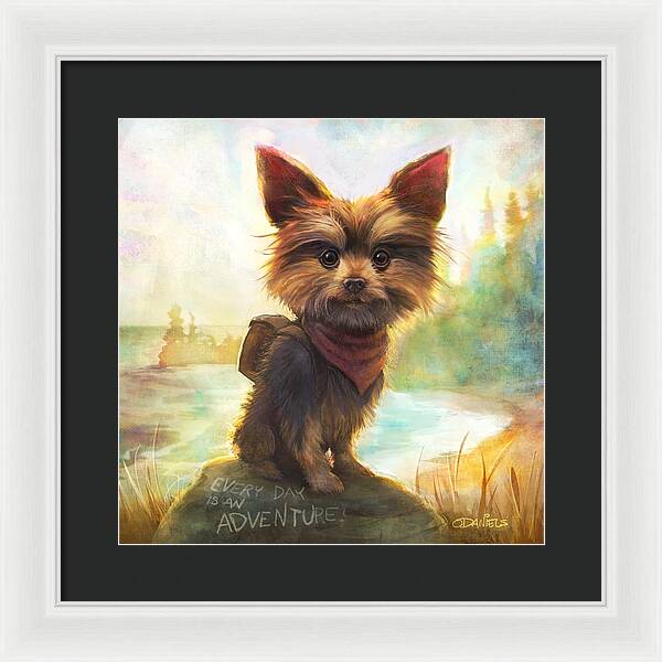 Rickey's Adventure - Framed Print