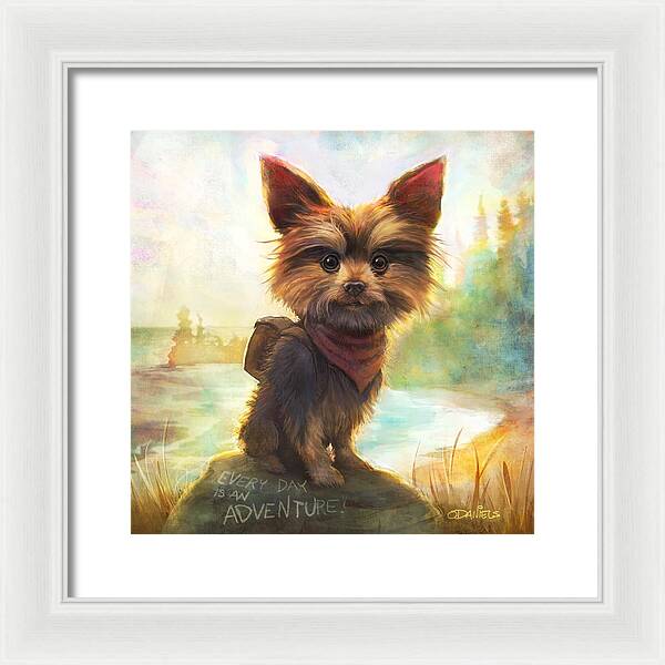 Rickey's Adventure - Framed Print