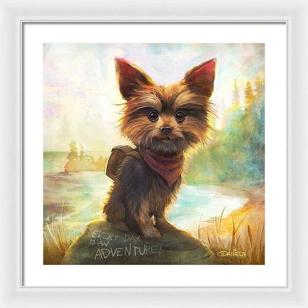 Rickey's Adventure - Framed Print