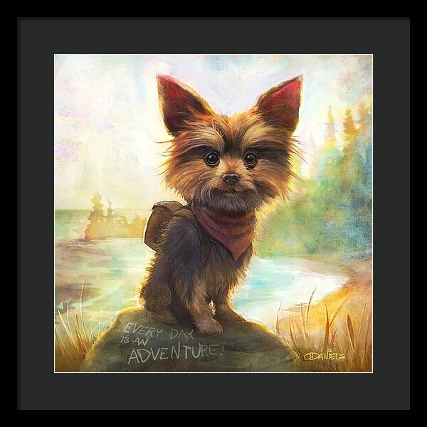 Rickey's Adventure - Framed Print