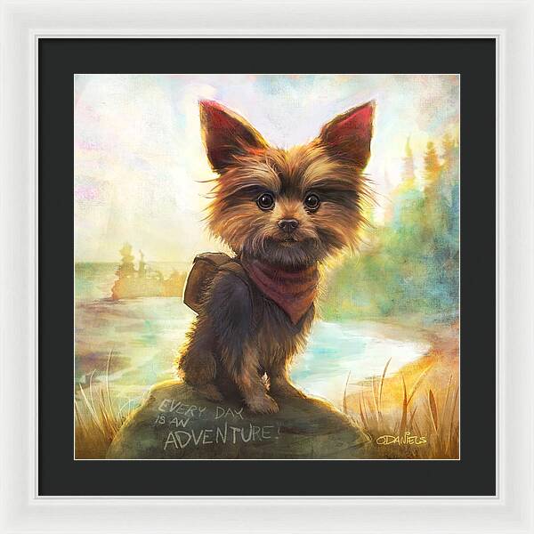 Rickey's Adventure - Framed Print