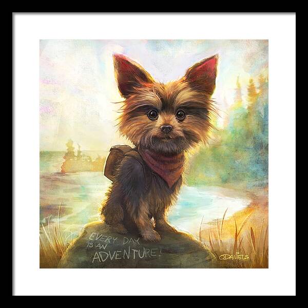 Rickey's Adventure - Framed Print